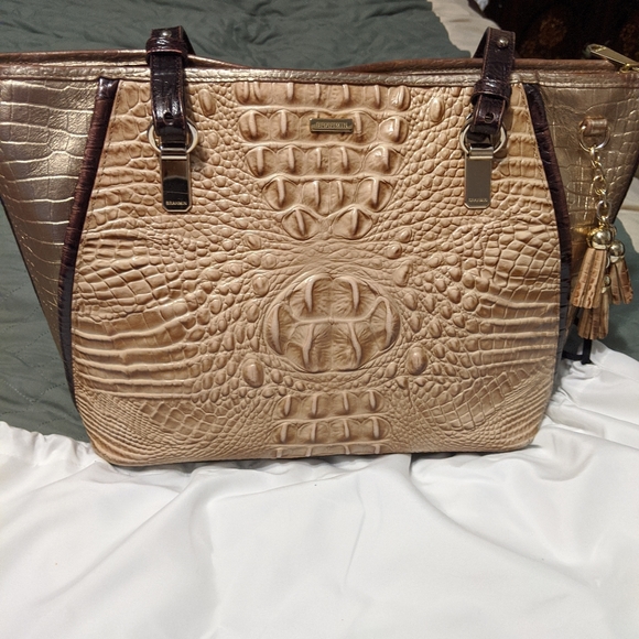 how to clean brahmin purses